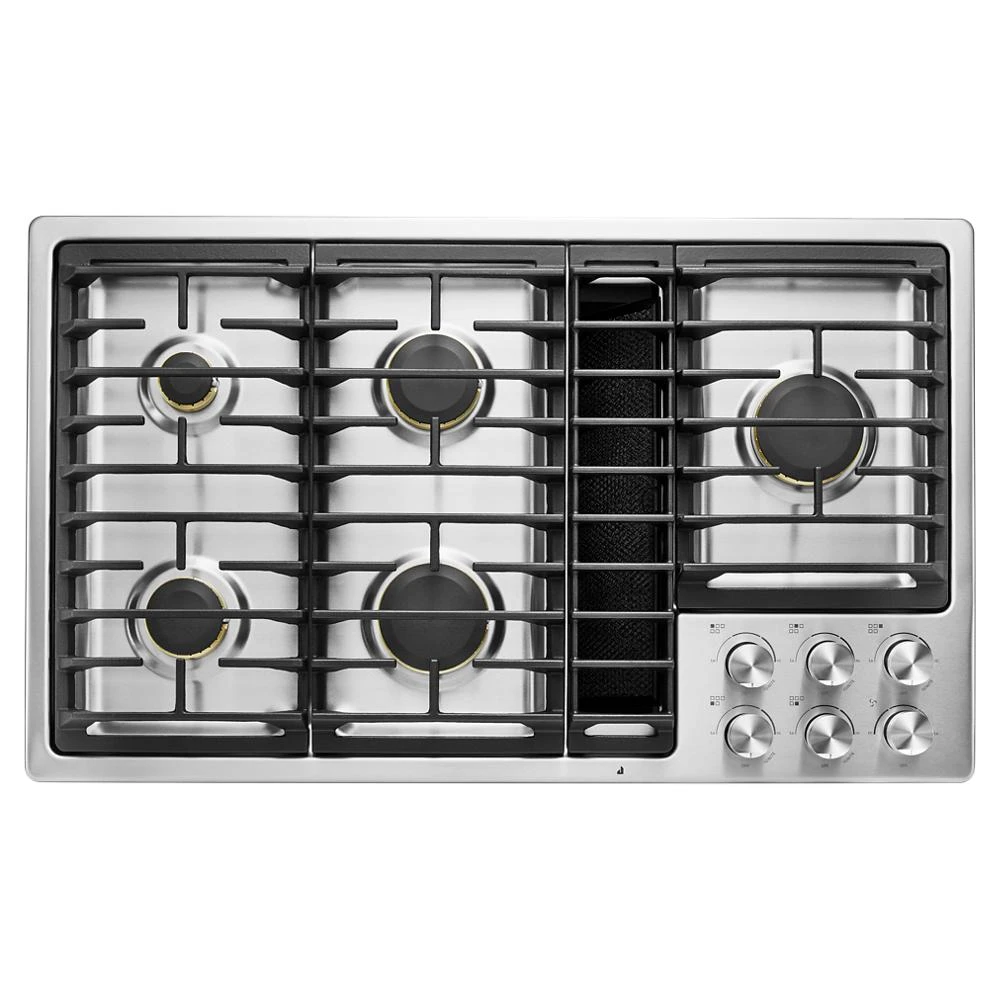 Euro-Style 36" JX3™ Gas Downdraft Cooktop JGD3536GS