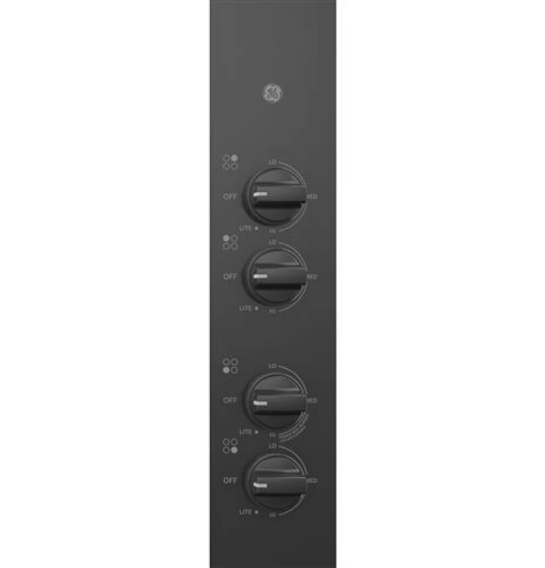 30" Built-In Gas Cooktop with Dishwasher-Safe Grates JGP3030DLBB