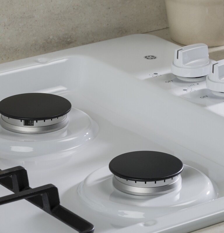 30" Built-In Gas Cooktop with Dishwasher-Safe Grates view 8