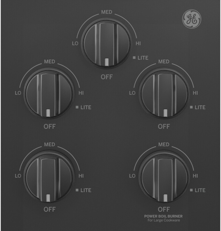 Ge® 36" Built-in Gas Cooktop With Dishwasher-safe Grates JGP3036DLBB