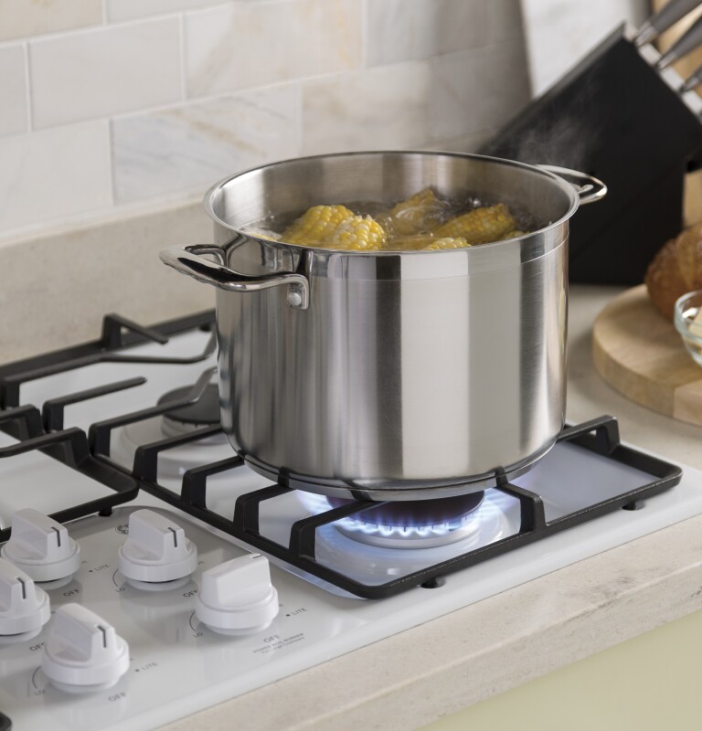 36" Built-In Gas Cooktop with Dishwasher-Safe Grates view 9