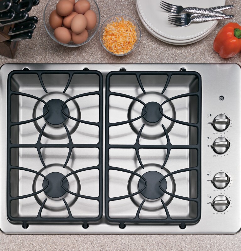 30" Built-In Gas Cooktop JGP329SETSS