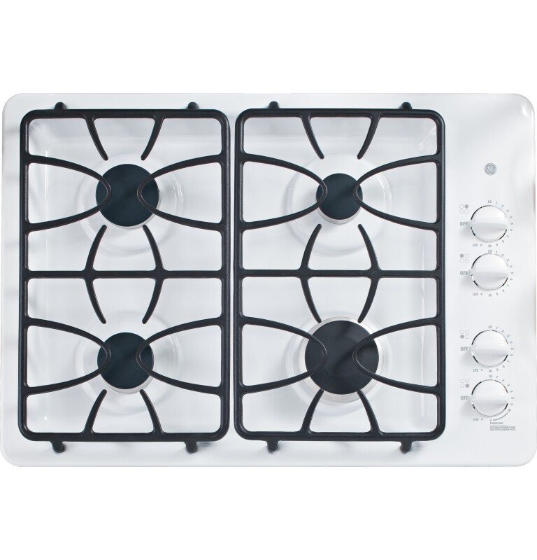 30" Built-In Gas Cooktop JGP333DETWW