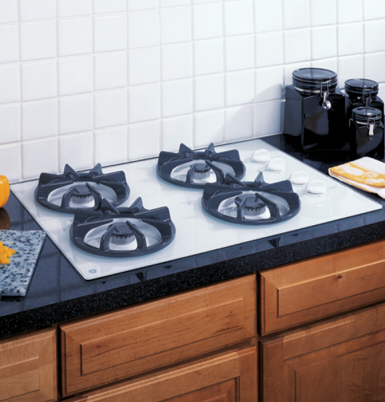 30" Built-In Gas Cooktop JGP336WEDWW