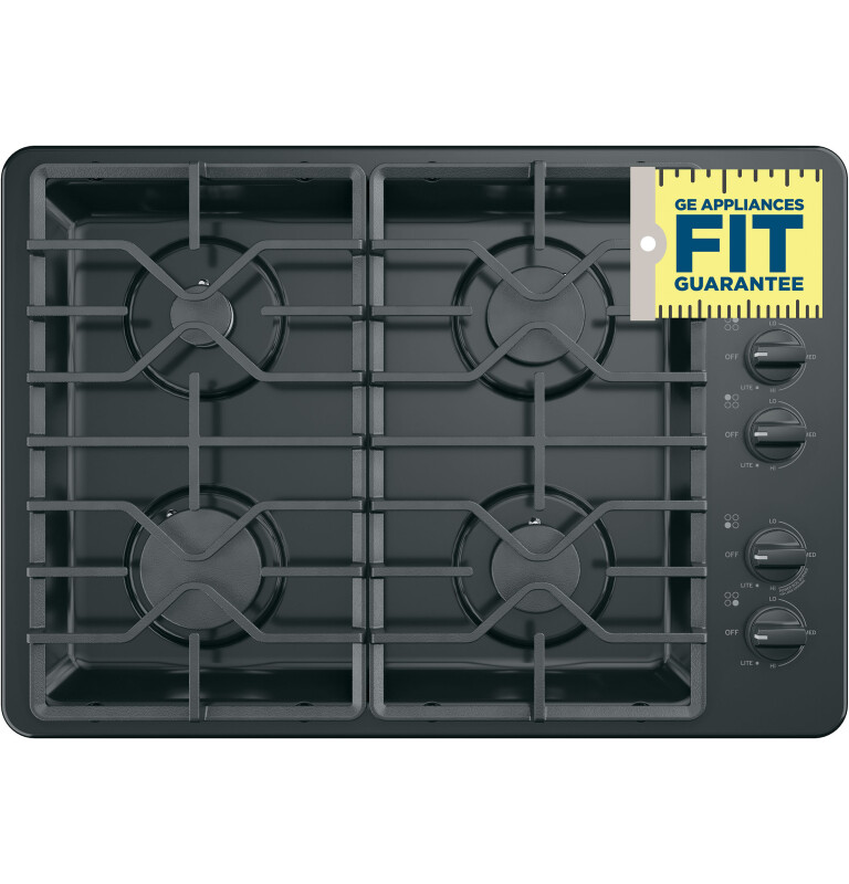 30" Built-In Gas Cooktop JGP3530DLBB, product image 6 of 8