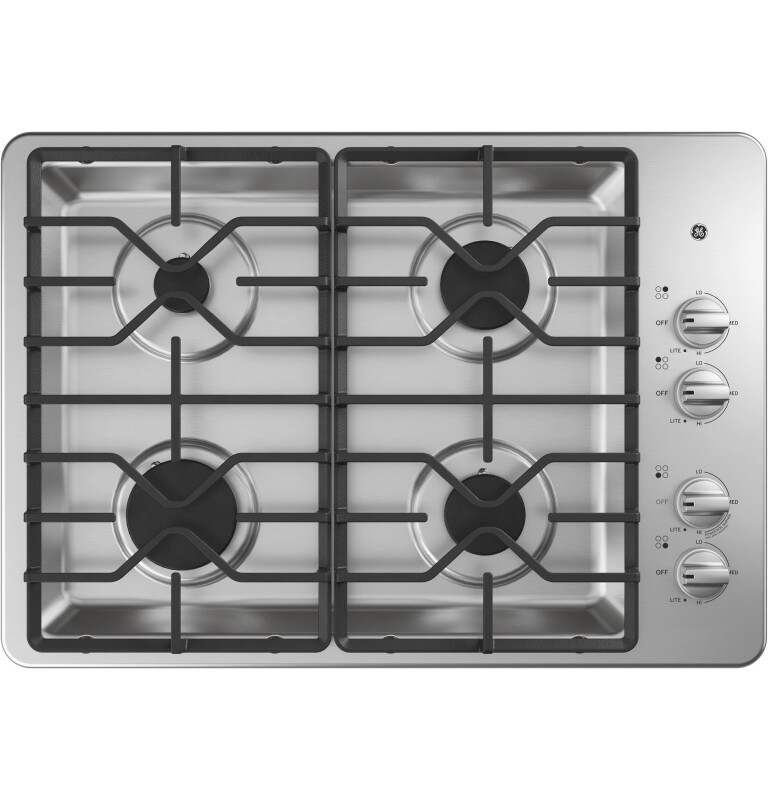 30" Built-In Gas Cooktop JGP3530SLSS