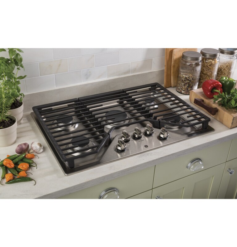30" Built-In Gas Cooktop with 5 Burners and Dishwasher Safe Grates view 24