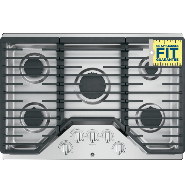 30" Built-In Gas Cooktop with 5 Burners and Dishwasher Safe Grates view 9