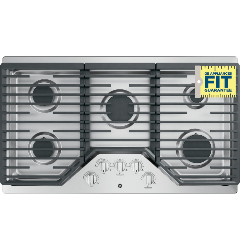 36" Built-In Gas Cooktop with 5 Burners and Dishwasher Safe Grates view 12