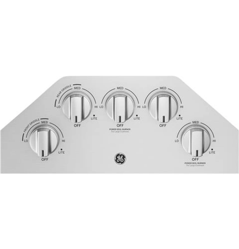 36" Built-In Gas Cooktop with 5 Burners and Dishwasher Safe Grates JGP5036SLSS