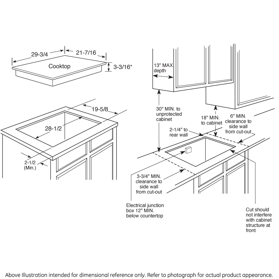 Series 30" Built-In Gas Cooktop JGP940BEKBB