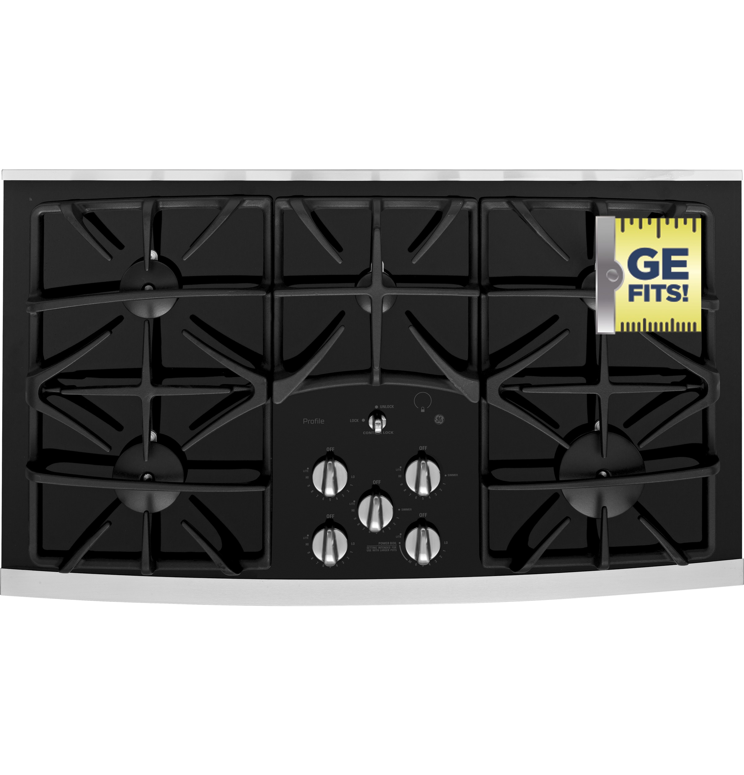 Series 36" Built-In Gas Cooktop JGP970SEKSS