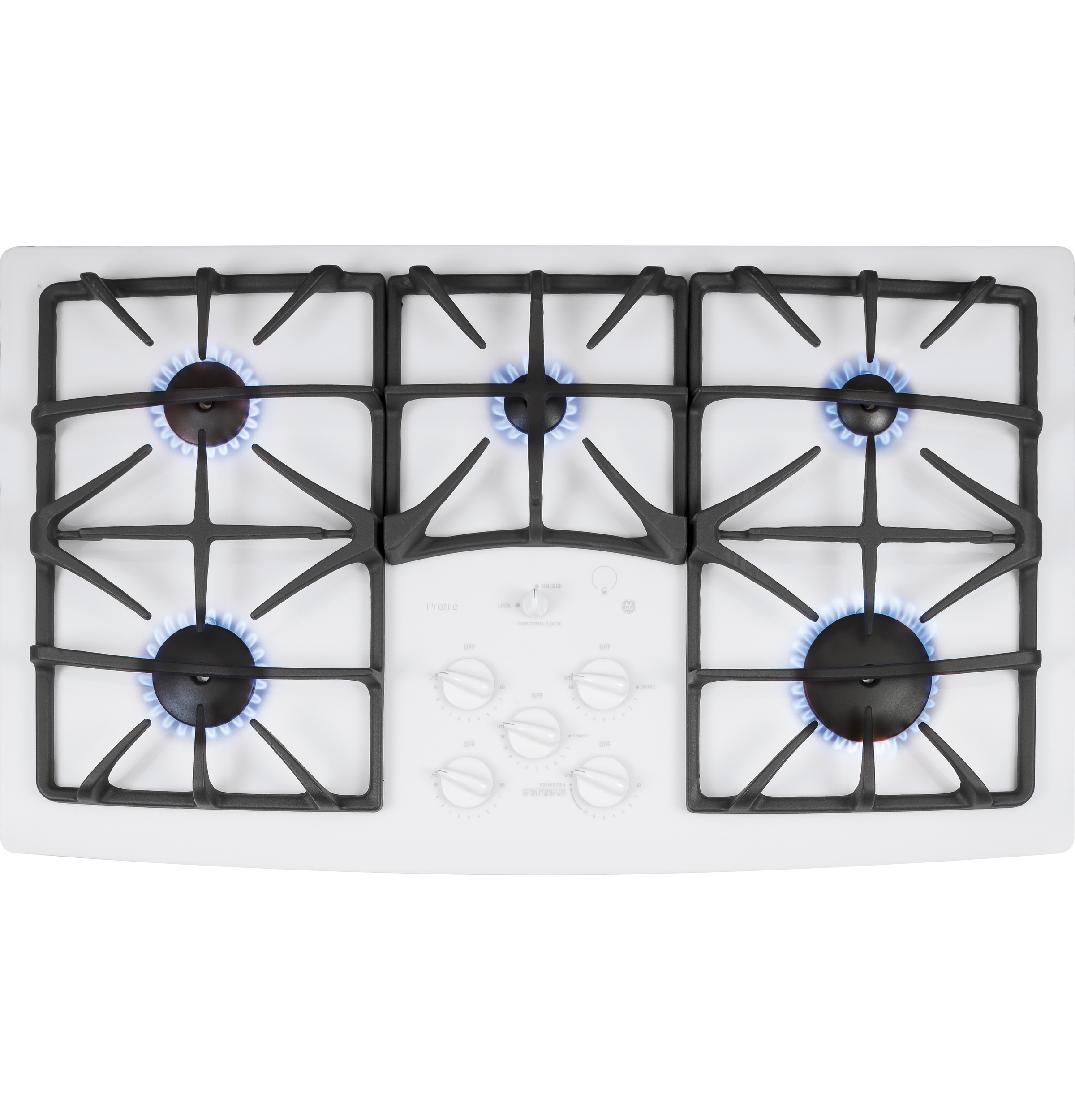 Series 36" Built-In Gas Cooktop JGP970TEKWW