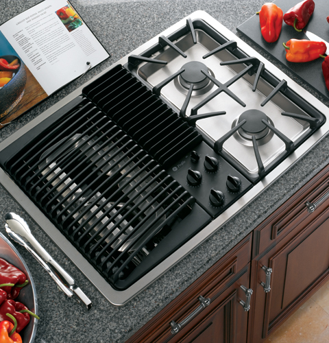 Built-In Downdraft Gas Modular Cooktop JGP990SELSS