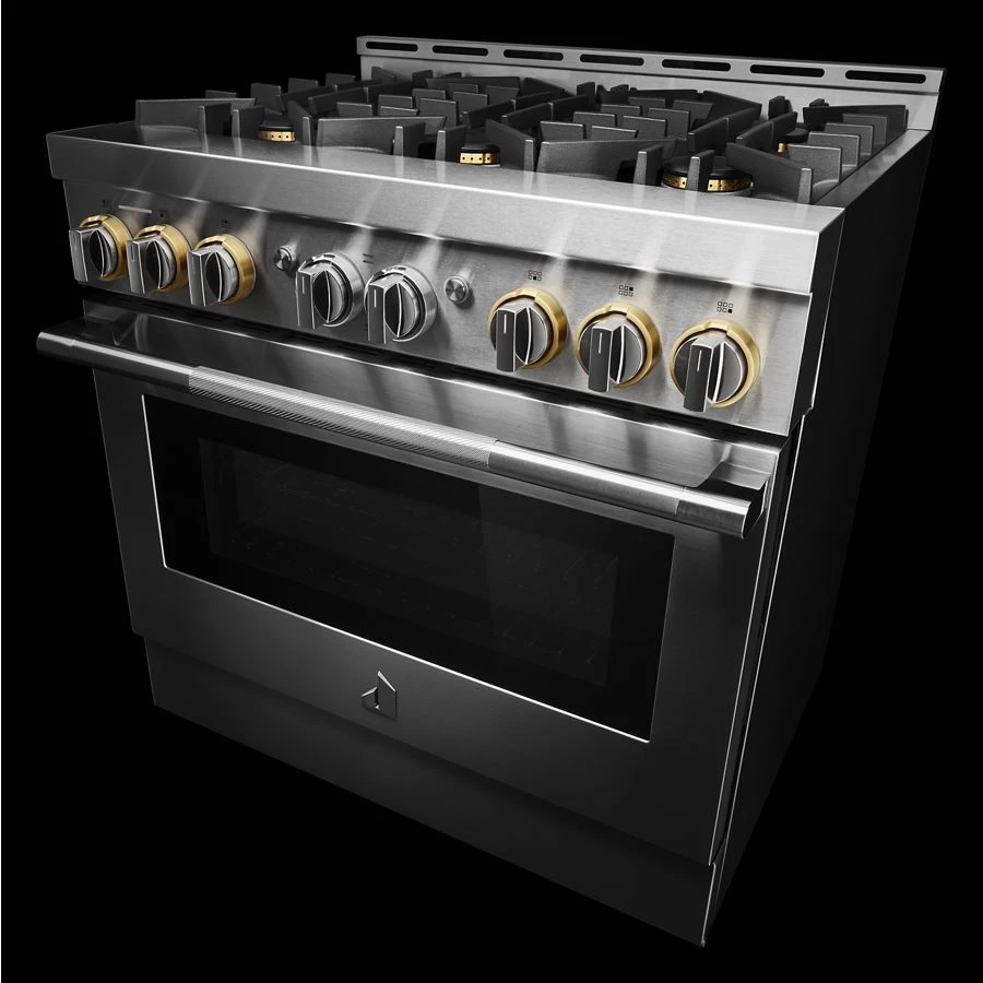 36" RISE Gas Professional-Style Range JGRP436HL