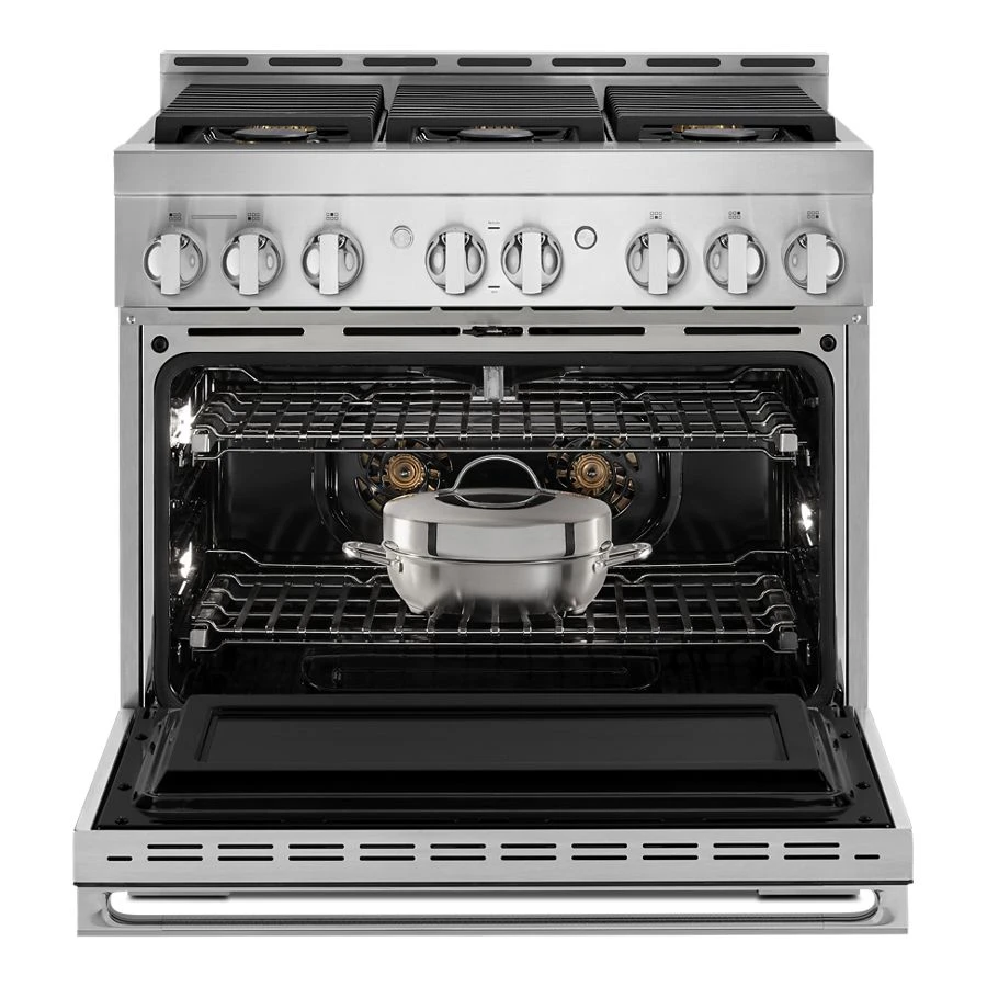 36" NOIR Gas Professional-Style Range JGRP436HM