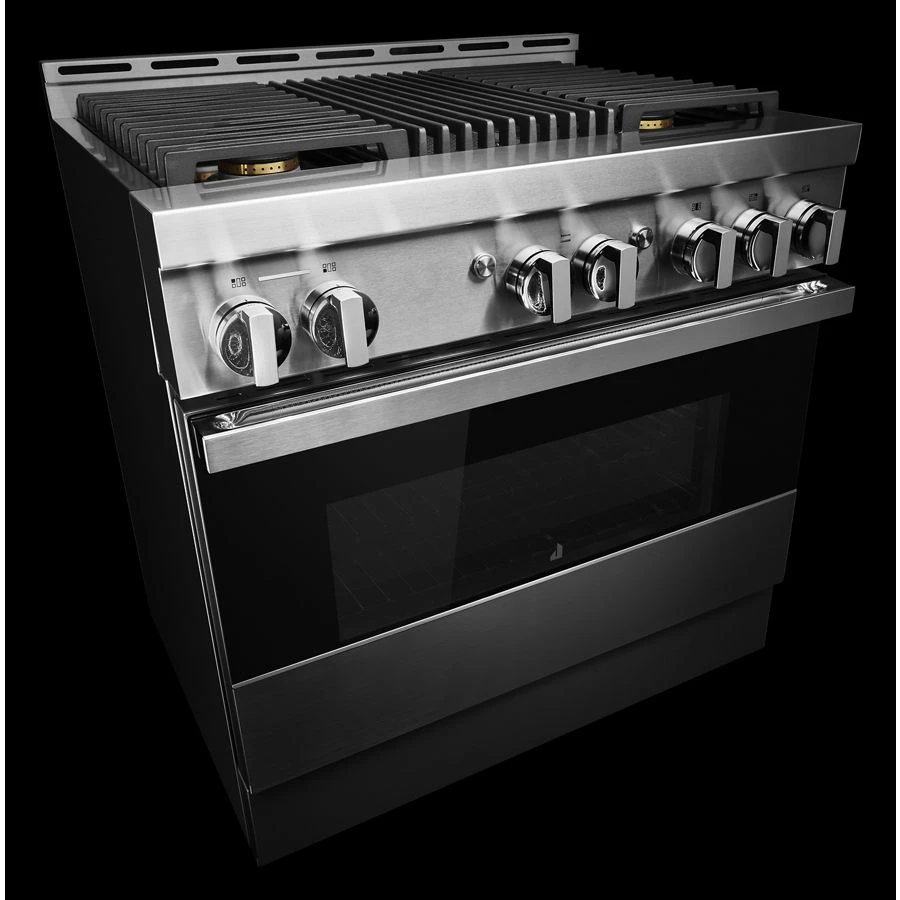 Noir™ 36" Gas Professional-style Range With Grill JGRP636HM