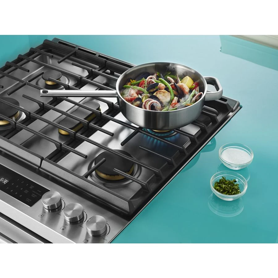 Euro-Style 30" Slide-In Gas Range JGS1450FS, product image 4 of 8