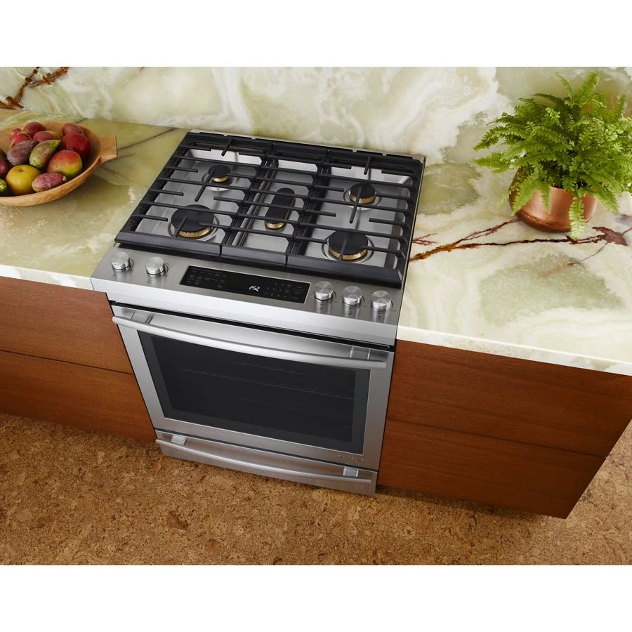 Euro-Style 30" Slide-In Gas Range JGS1450FS, product image 8 of 8