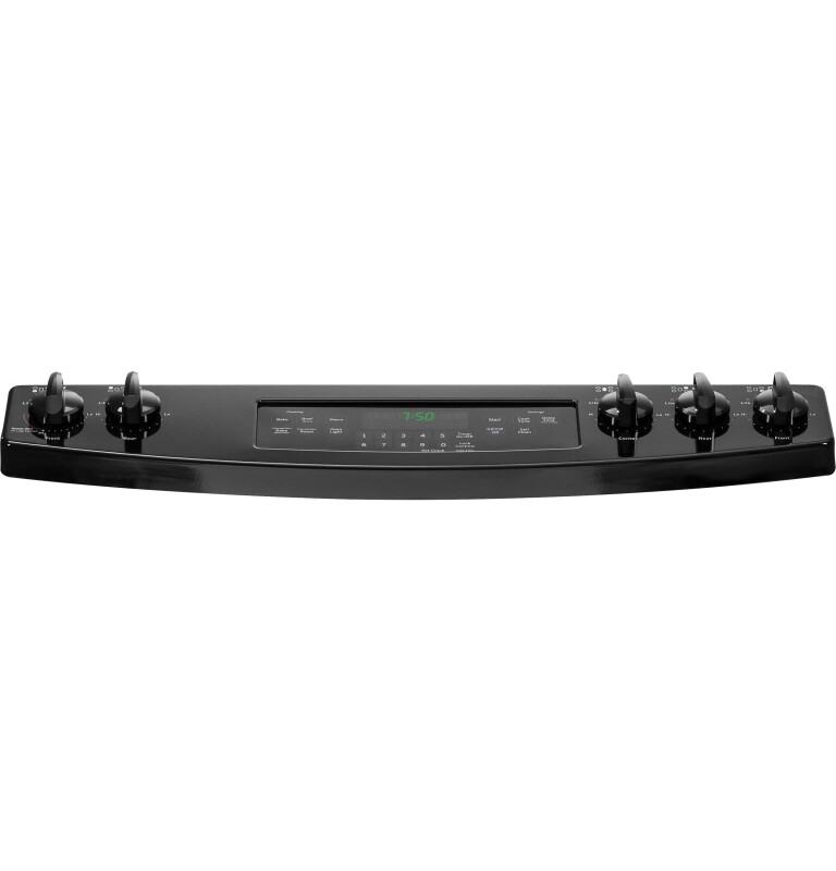 30" Slide-In Front Control Gas Range JGS750DEFBB, product image 7 of 13