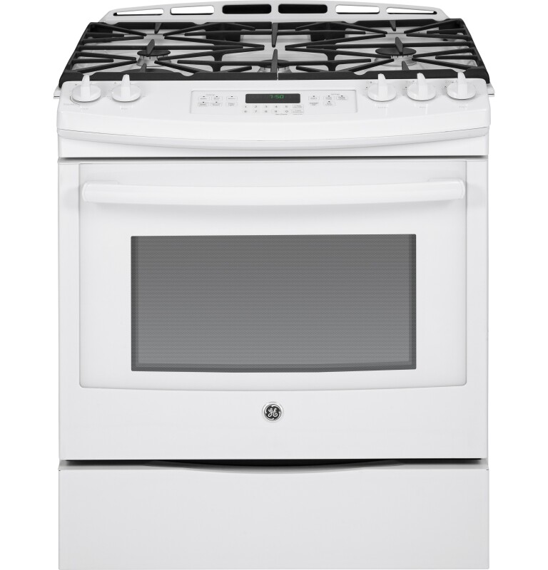 30" Slide-In Front Control Gas Range JGS750DEFWW