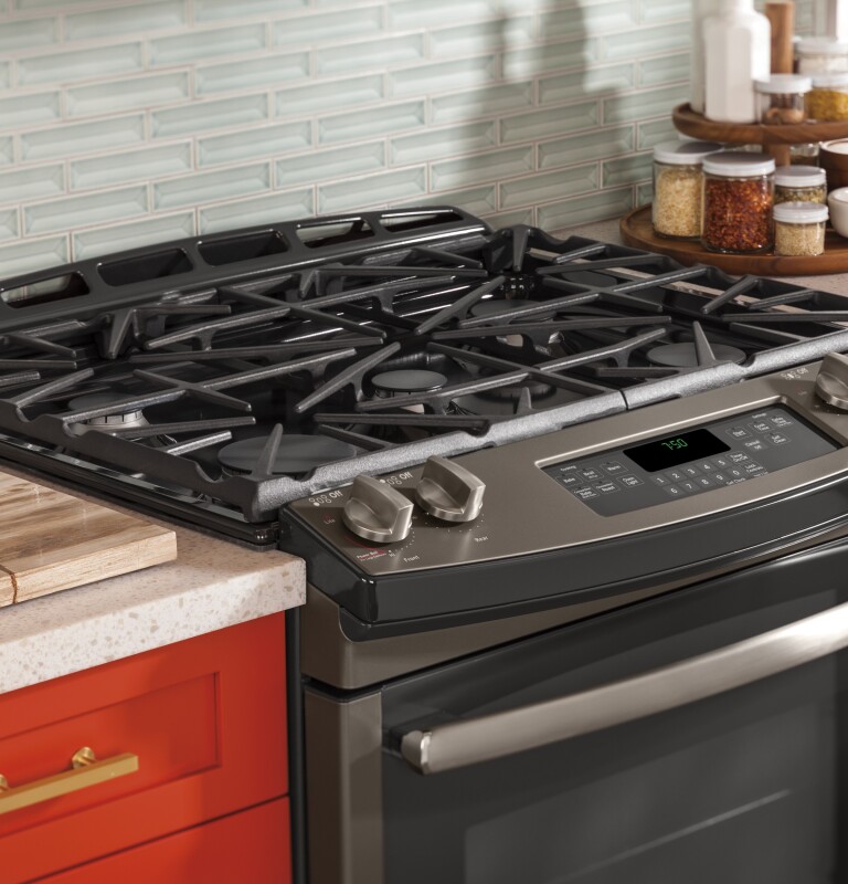 30" Slide-In Front Control Gas Range JGS750EEFES, product image 10 of 15