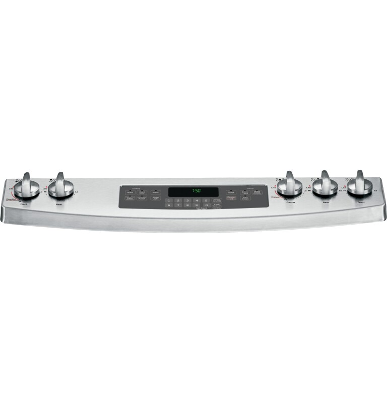 30" Slide-In Front Control Gas Range JGS750SEFSS