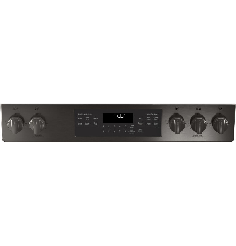30" Slide-In Front-Control Convection Gas Range JGS760BELTS