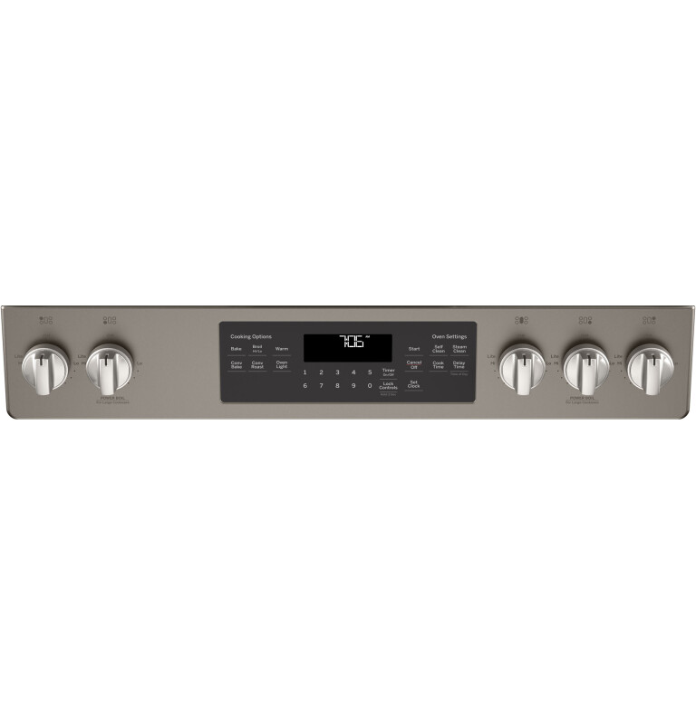 30" Slide-In Front-Control Convection Gas Range JGS760EELES