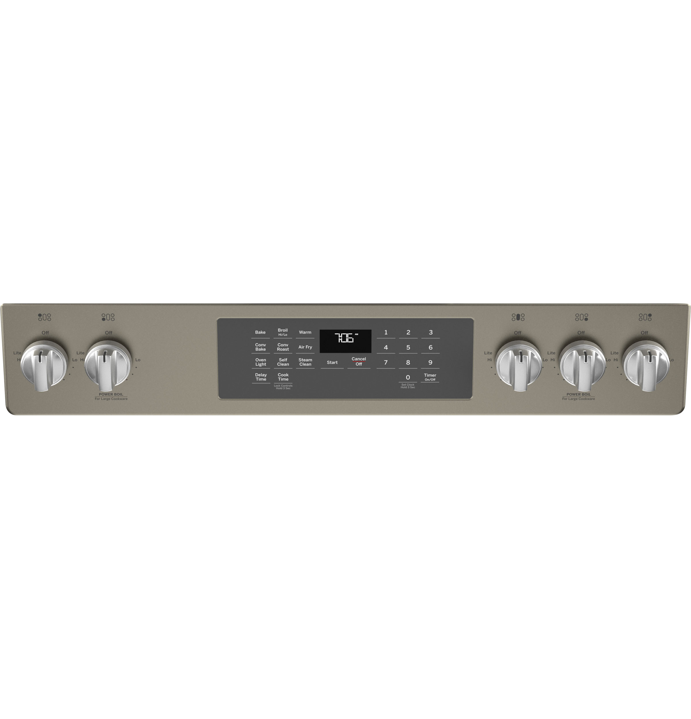 30" Slide-In Front-Control Convection Gas Range with No Preheat Air Fry JGS760EPES