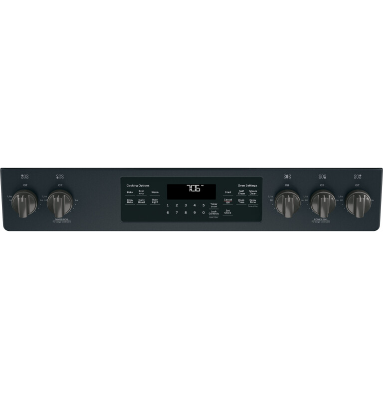 30" Slide-In Front-Control Convection Gas Range JGS760FELDS