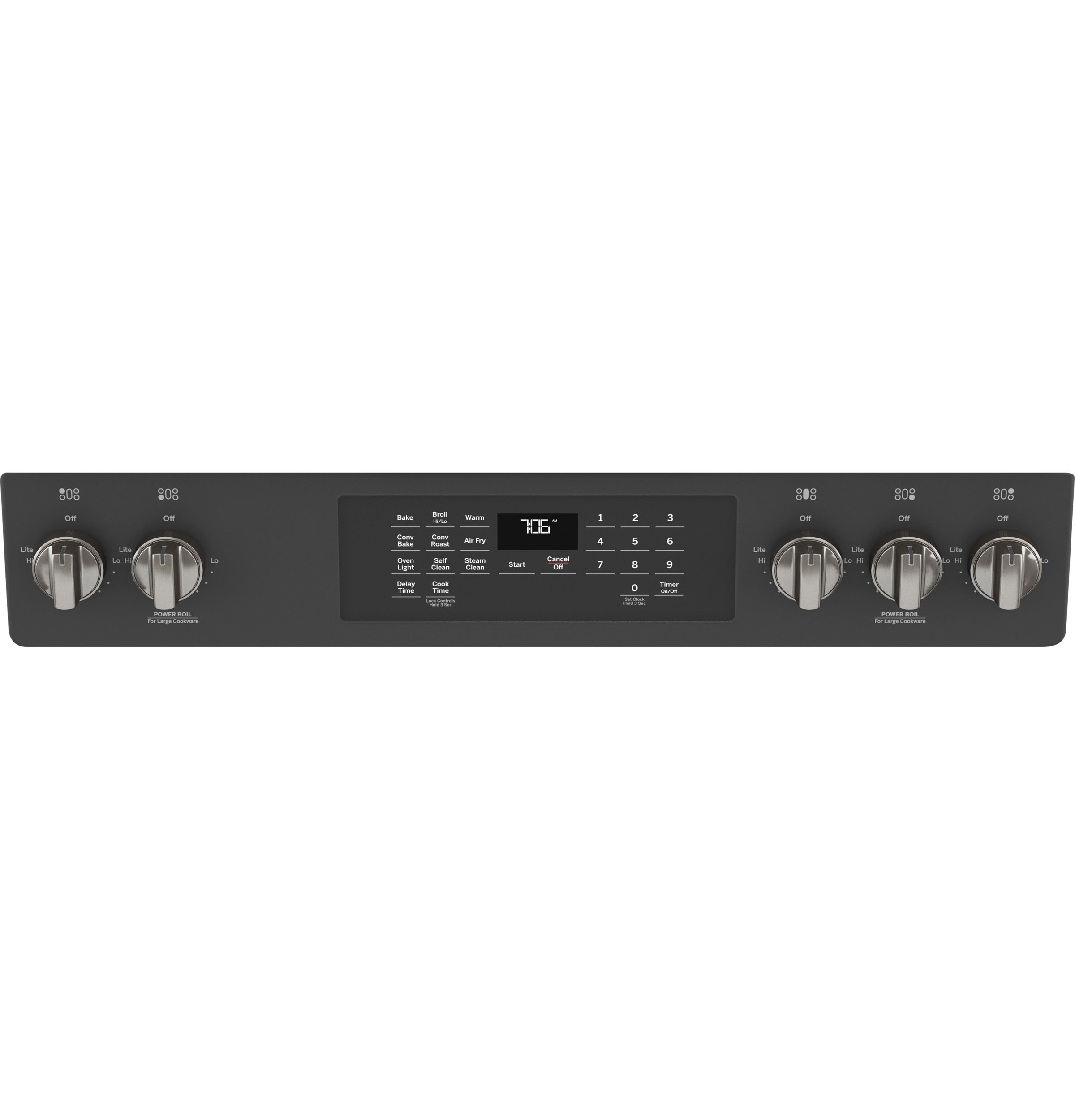 30" Slide-In Front-Control Convection Gas Range with No Preheat Air Fry view 4
