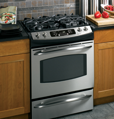 30" Slide-In Gas Range JGS905SEKSS, product image 2 of 4