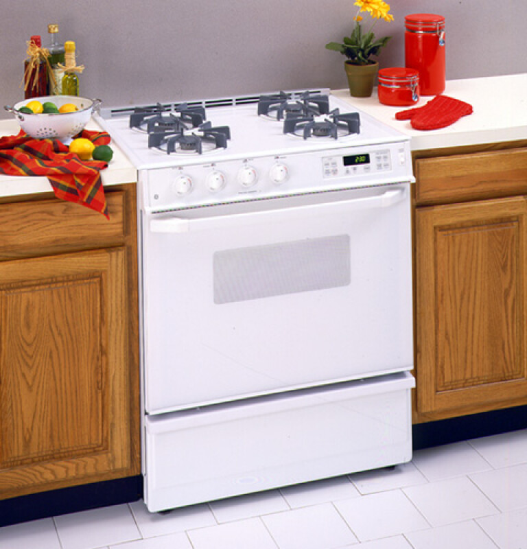 30" Slide-In Gas Range JGSP23WEYWW