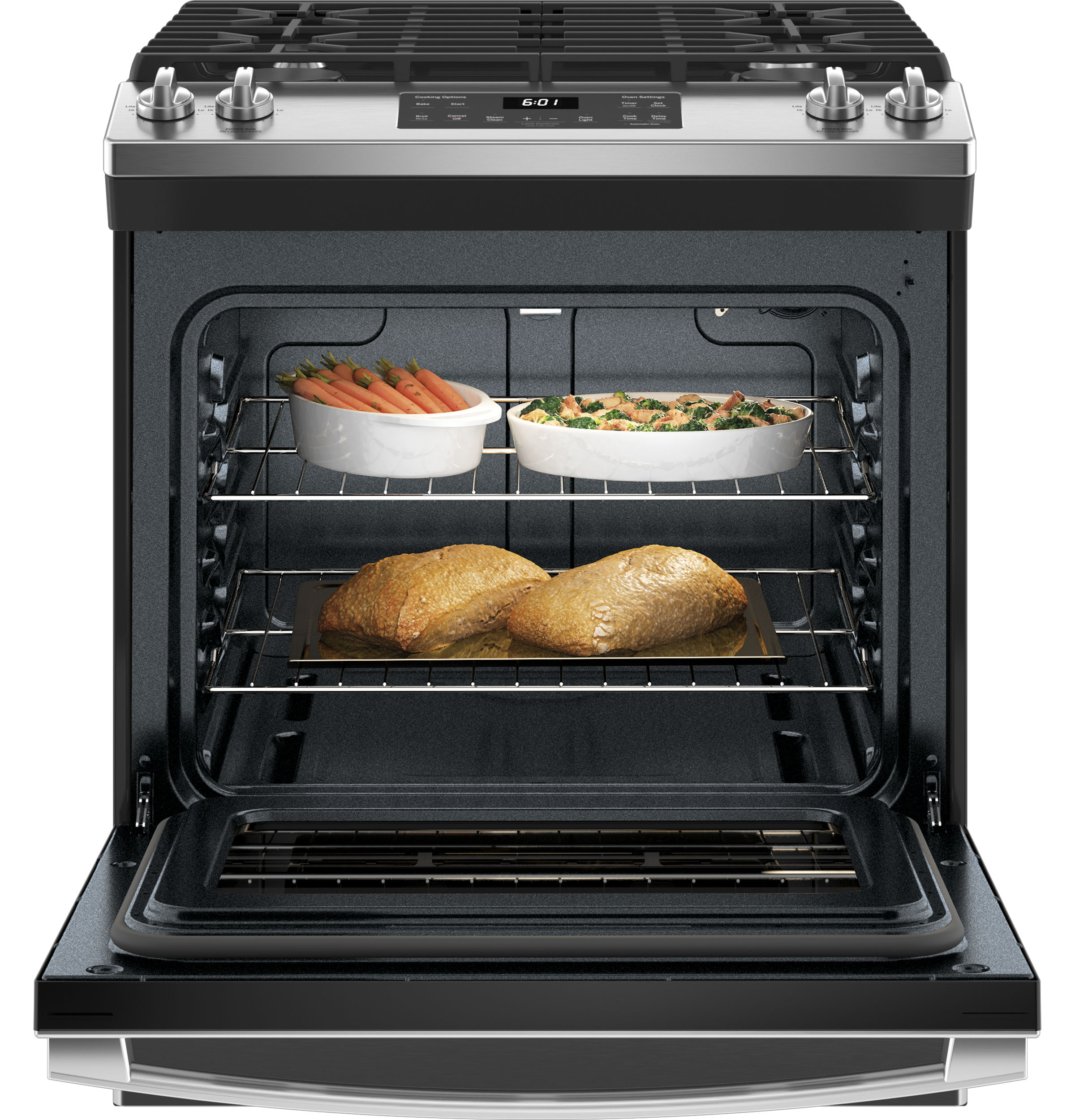 30" Slide-In Front Control Gas Range JGSS61SPSS