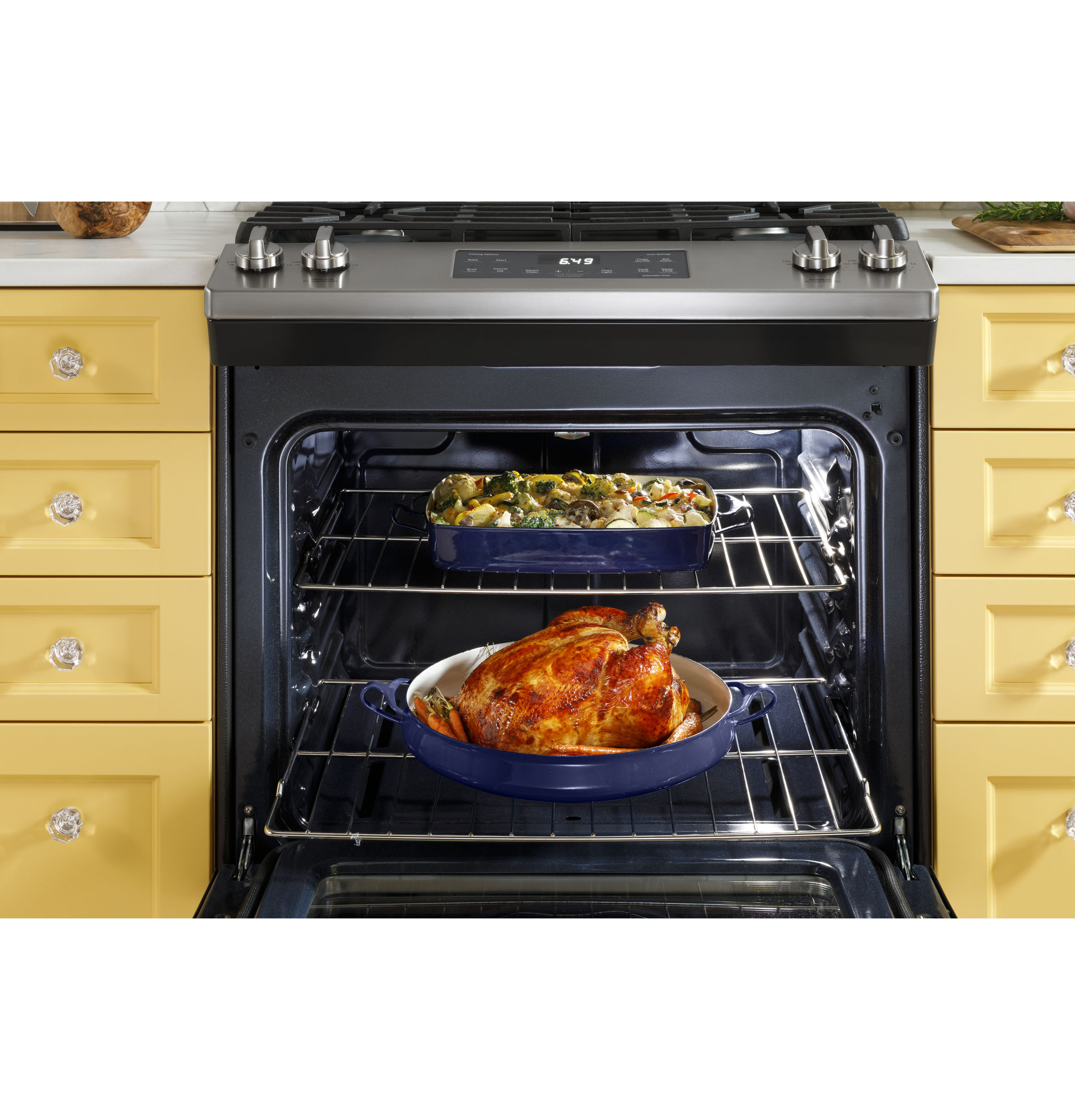 30" Slide-In Front Control Gas Range JGSS61SPSS
