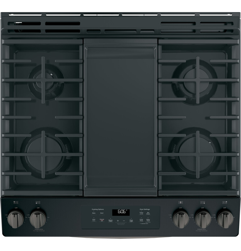 30" Slide-In Front Control Gas Range JGSS66FELDS, product image 4 of 10
