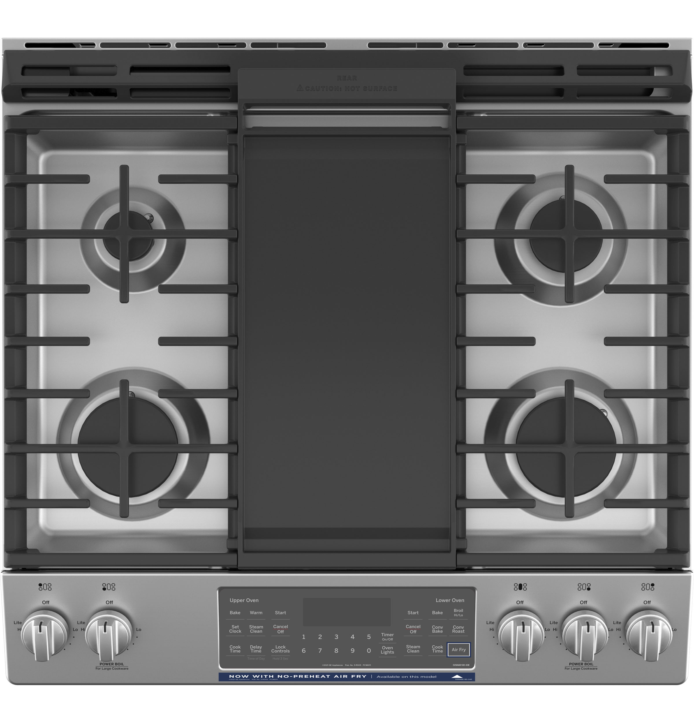 30" Slide-In Front Control Gas Double Oven Range view 13