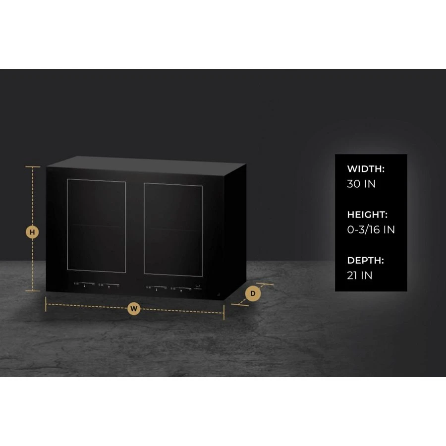Oblivion 30" Induction Flex Cooktop JIC4730HB