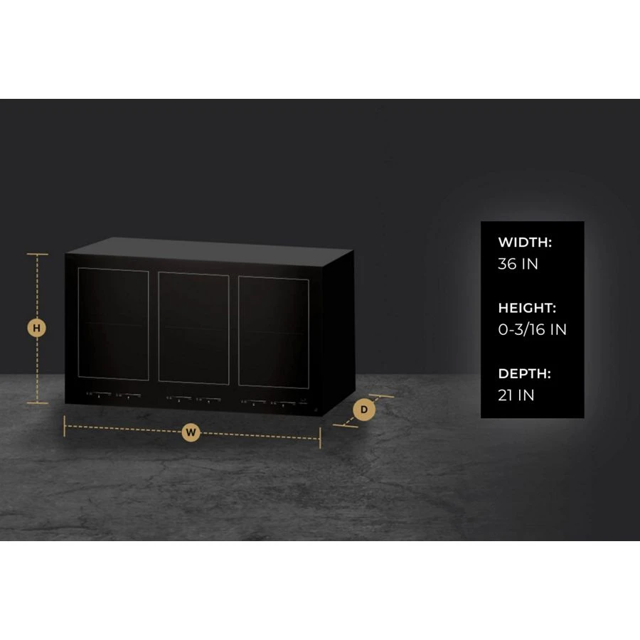Oblivion 36" Induction Flex Cooktop JIC4736HB