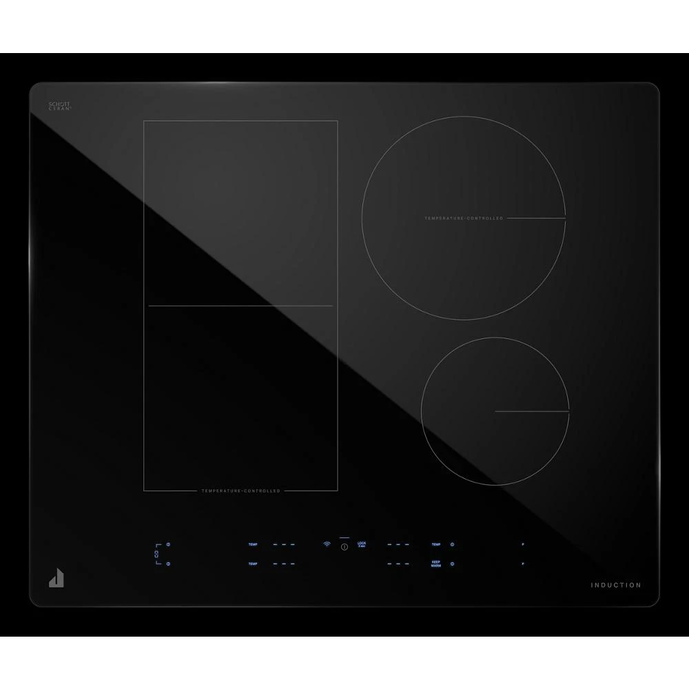 24” Oblivion Smart Induction Cooktop with Temperature-Controlled Cooking JICT724SB