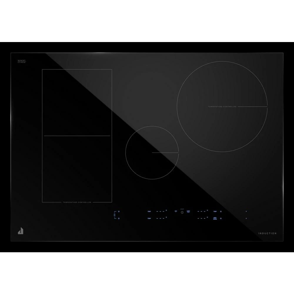 30" Oblivion Smart Induction Cooktop with Temperature-Controlled Cooking JICT730SB