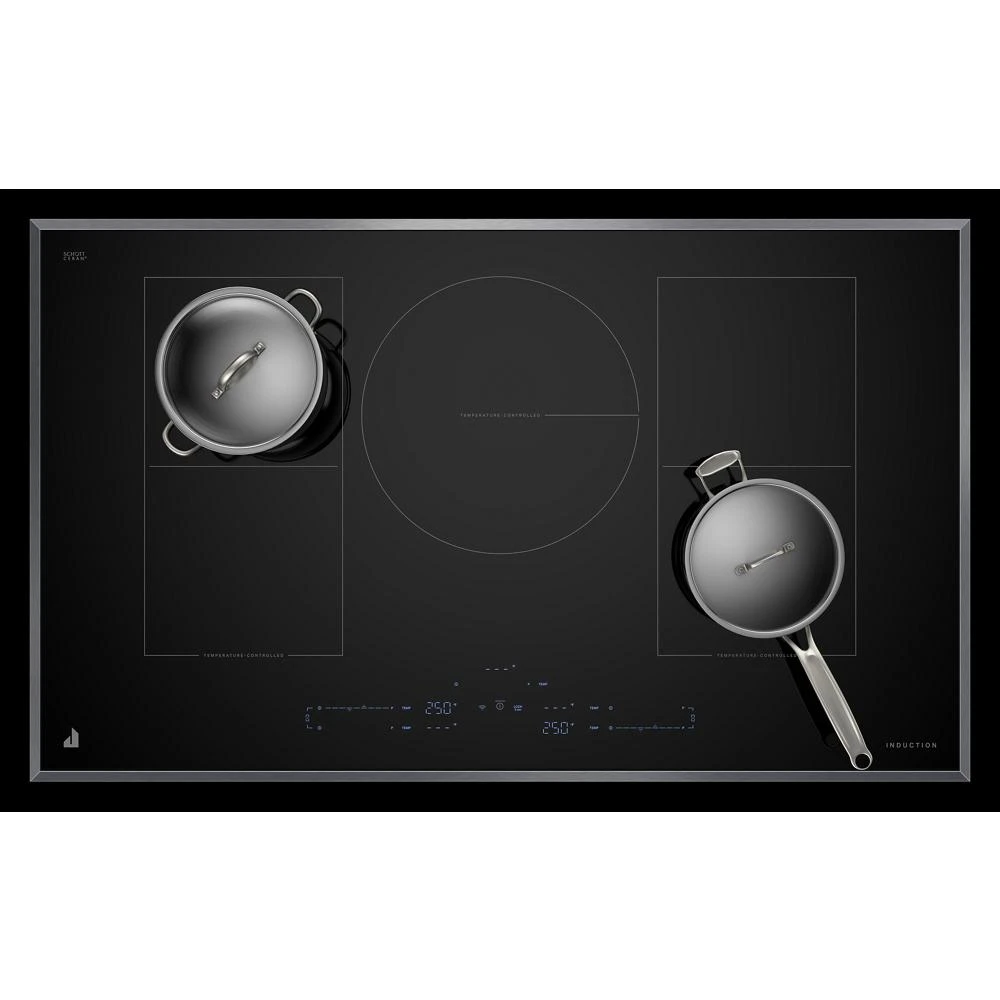 36" Lustre Smart Induction Cooktop with Temperature-Controlled Cooking view 3
