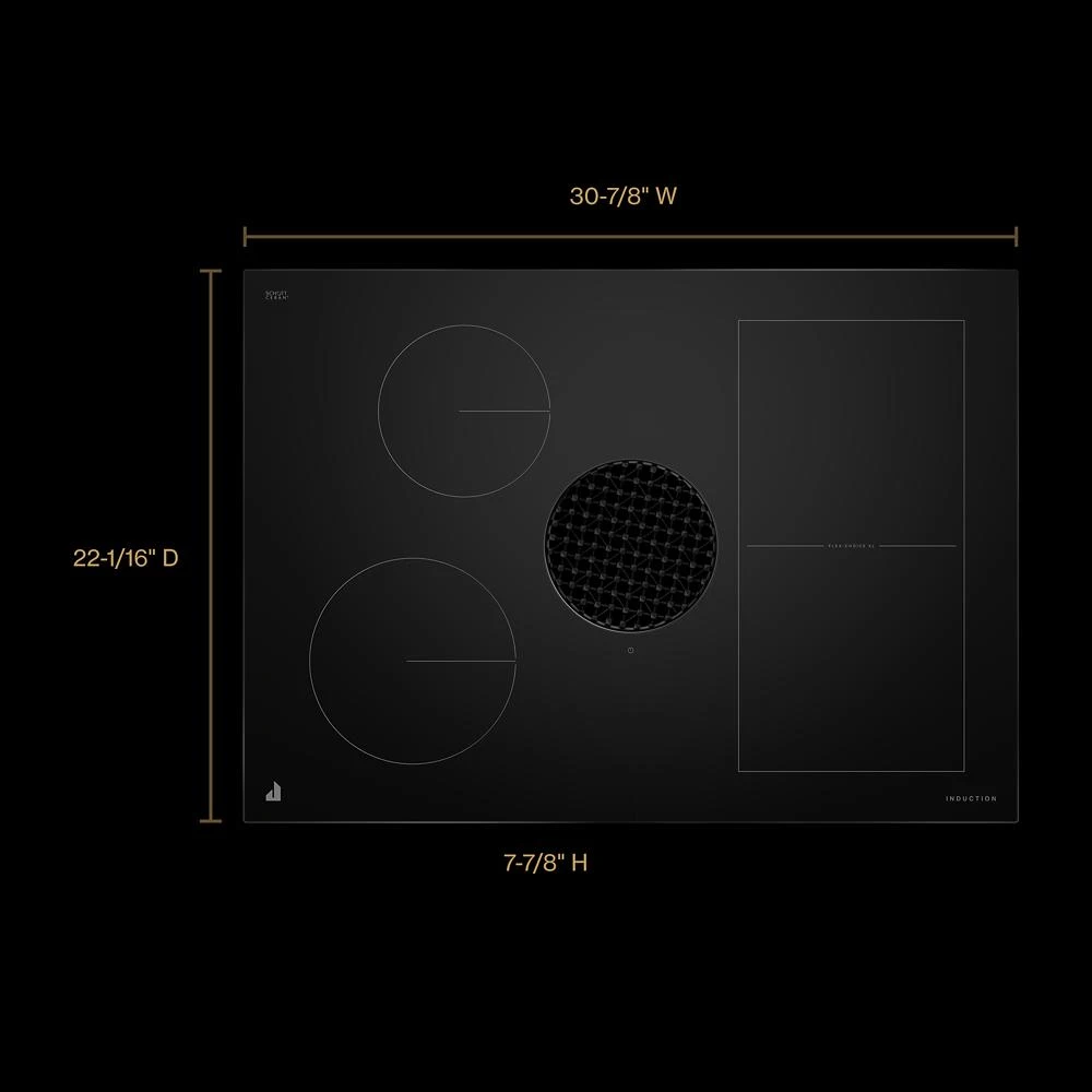 30" NextGen Downdraft Induction Cooktop JIDT730SBL