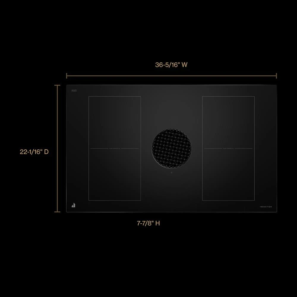 36" NextGen Downdraft Induction Cooktop JIDT836SBL