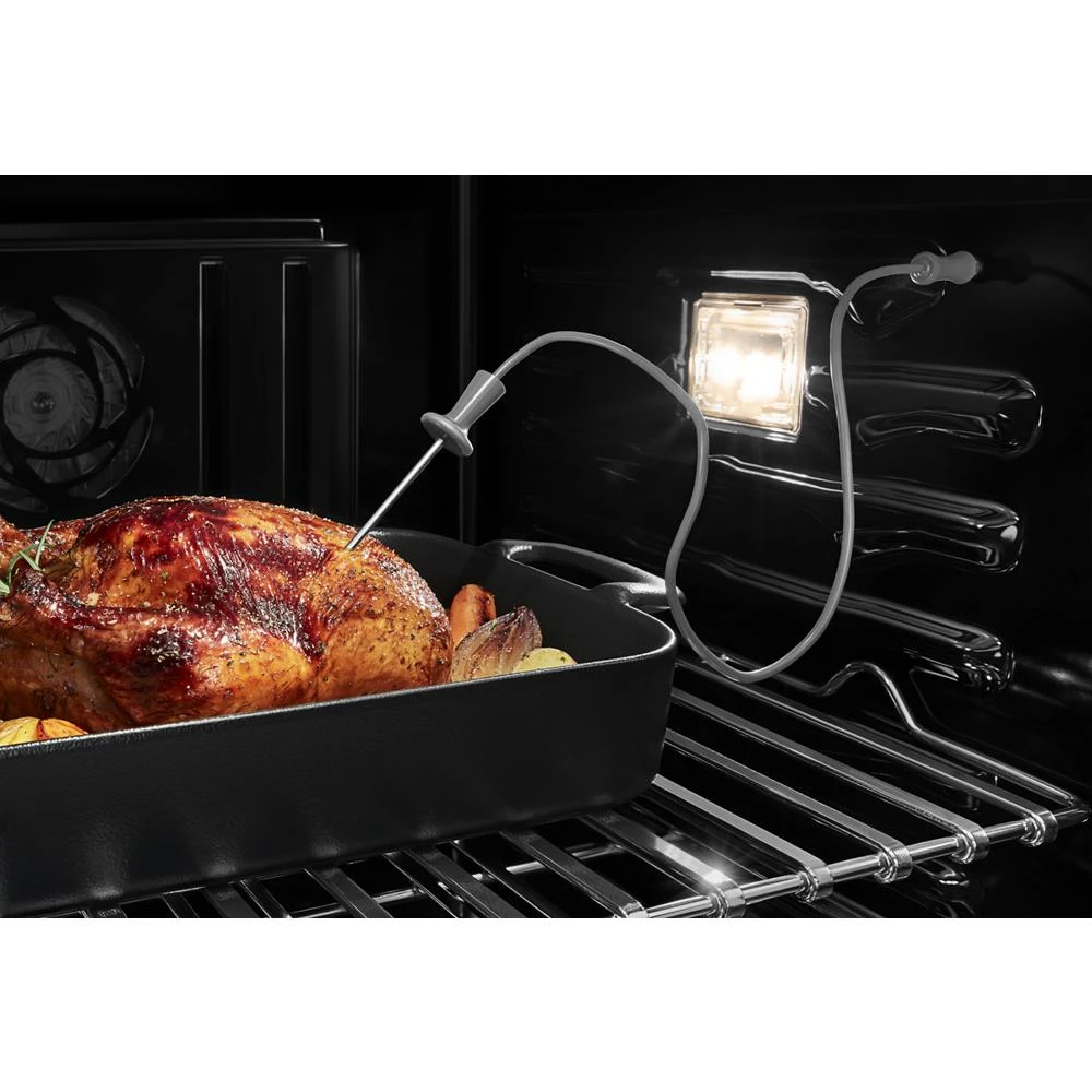 NOIR 30" Single Wall Oven with V2™ Vertical Dual-Fan Convection JJW3430LM