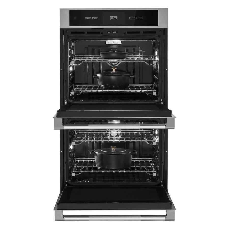 Rise™ 30" Double Wall Oven With V2™ Vertical Dual-fan Convection JJW3830LL