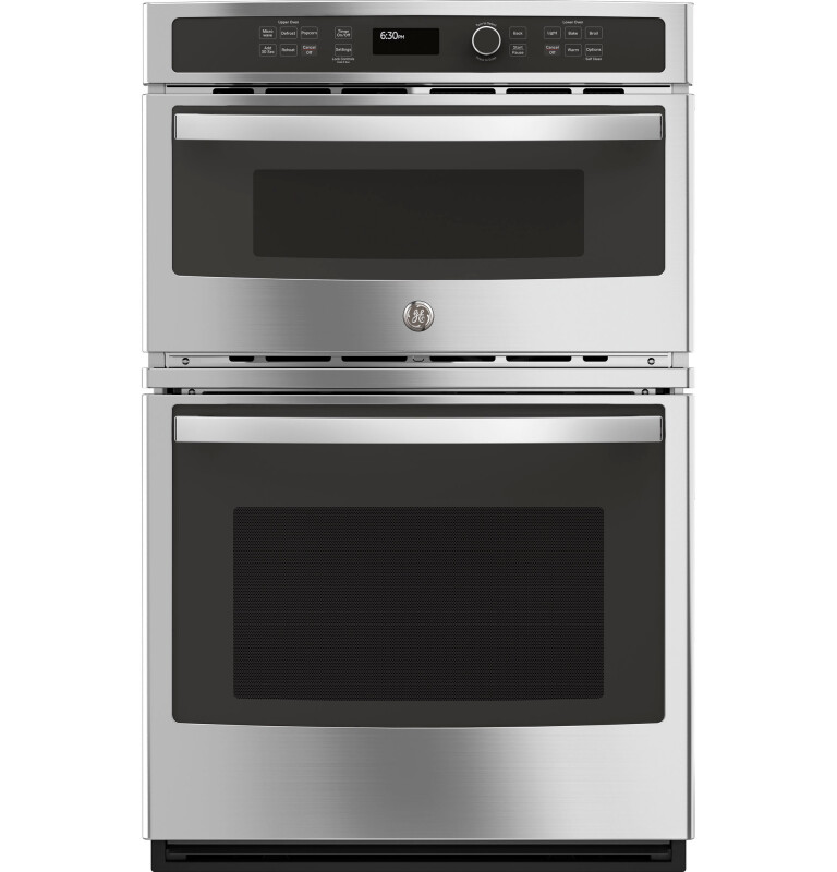 GE 27" Built-In Combination Microwave/Thermal Wall Oven Stainless Steel JK3800SHSS Picture 1