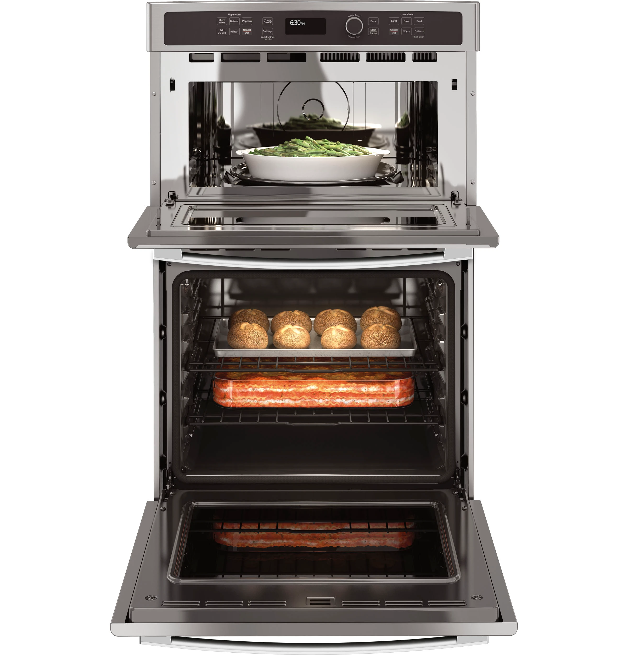 1.7 cu. ft. microwave capacity 1000 Watts (IEC-705 test procedure)