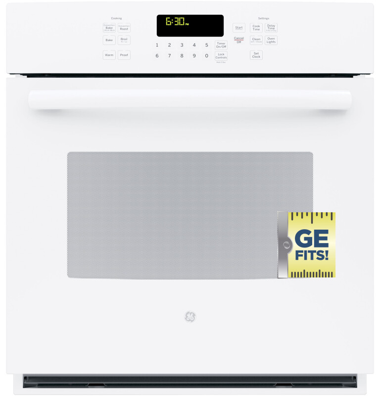 27" Built-In Single Convection Wall Oven JK5000DFWW, product image 4 of 5